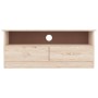 TV-Schrank mit Schubladen ALTA aus massivem Kiefernholz 100x35x41 cm von vidaXL, TV-Möbel - Ref: Foro24-353933, Preis: 73,46 ...