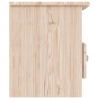 TV-Schrank mit Schubladen ALTA aus massivem Kiefernholz 100x35x41 cm von vidaXL, TV-Möbel - Ref: Foro24-353933, Preis: 73,46 ...