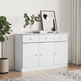 Massiver Kiefernholz-Highboard 112x35x73 cm von vidaXL, Sideboards - Ref: Foro24-353938, Preis: 156,33 €, Rabatt: %