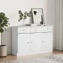 Massiver Kiefernholz-Highboard 112x35x73 cm von vidaXL, Sideboards - Ref: Foro24-353938, Preis: 154,13 €, Rabatt: %