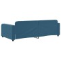 Blaues Samtschlafsofa 90x200 cm von vidaXL, Betten und Lattenroste - Ref: Foro24-354057, Preis: 214,17 €, Rabatt: %