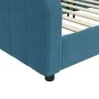 Sofá cama terciopelo azul 90x200 cm de vidaXL, Camas y somieres - Ref: Foro24-354057, Precio: 210,60 €, Descuento: %