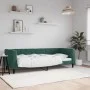Dunkelgrünes Samtschlafsofa 80x200 cm von vidaXL, Betten und Lattenroste - Ref: Foro24-354003, Preis: 180,34 €, Rabatt: %