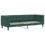 Dunkelgrünes Samtschlafsofa 80x200 cm von vidaXL, Betten und Lattenroste - Ref: Foro24-354003, Preis: 180,34 €, Rabatt: %