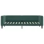 Dunkelgrünes Samtschlafsofa 80x200 cm von vidaXL, Betten und Lattenroste - Ref: Foro24-354003, Preis: 180,34 €, Rabatt: %