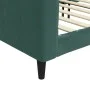Dunkelgrünes Samtschlafsofa 80x200 cm von vidaXL, Betten und Lattenroste - Ref: Foro24-354003, Preis: 180,34 €, Rabatt: %