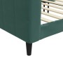 Dunkelgrünes Samtschlafsofa 80x200 cm von vidaXL, Betten und Lattenroste - Ref: Foro24-354003, Preis: 183,01 €, Rabatt: %