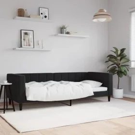 Schlafsofa aus schwarzem Samt, 80 x 200 cm von vidaXL, Betten und Lattenroste - Ref: Foro24-354005, Preis: 179,26 €, Rabatt: %