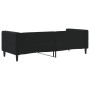 Sofá cama terciopelo negro 80x200 cm de vidaXL, Camas y somieres - Ref: Foro24-354005, Precio: 181,95 €, Descuento: %