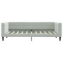 Hellgraues Samtschlafsofa 90x190 cm von vidaXL, Betten und Lattenroste - Ref: Foro24-354021, Preis: 187,65 €, Rabatt: %