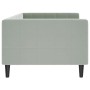Hellgraues Samtschlafsofa 90x190 cm von vidaXL, Betten und Lattenroste - Ref: Foro24-354021, Preis: 187,65 €, Rabatt: %