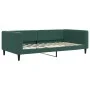 Dunkelgrünes Samtschlafsofa 100x200 cm von vidaXL, Betten und Lattenroste - Ref: Foro24-354017, Preis: 194,27 €, Rabatt: %