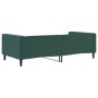Dunkelgrünes Samtschlafsofa 100x200 cm von vidaXL, Betten und Lattenroste - Ref: Foro24-354017, Preis: 196,29 €, Rabatt: %