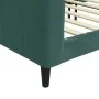 Dunkelgrünes Samtschlafsofa 100x200 cm von vidaXL, Betten und Lattenroste - Ref: Foro24-354017, Preis: 194,27 €, Rabatt: %