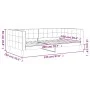 Dunkelgrünes Samtschlafsofa 100x200 cm von vidaXL, Betten und Lattenroste - Ref: Foro24-354017, Preis: 194,27 €, Rabatt: %