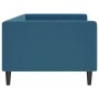 Blaues Samtschlafsofa 90x200 cm von vidaXL, Betten und Lattenroste - Ref: Foro24-354007, Preis: 187,53 €, Rabatt: %