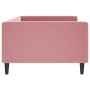 Rosafarbenes Samtschlafsofa 100x200 cm von vidaXL, Betten und Lattenroste - Ref: Foro24-354018, Preis: 211,44 €, Rabatt: %