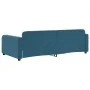 Sofá cama terciopelo azul 100x200 cm de vidaXL, Camas y somieres - Ref: Foro24-354064, Precio: 202,54 €, Descuento: %