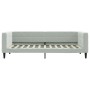 Hellgraues Samtschlafsofa 100x200 cm von vidaXL, Betten und Lattenroste - Ref: Foro24-354015, Preis: 200,17 €, Rabatt: %