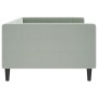 Hellgraues Samtschlafsofa 100x200 cm von vidaXL, Betten und Lattenroste - Ref: Foro24-354015, Preis: 200,17 €, Rabatt: %