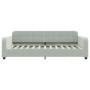 Sofá cama terciopelo gris claro 90x200 cm de vidaXL, Camas y somieres - Ref: Foro24-354058, Precio: 192,55 €, Descuento: %