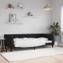 Schlafsofa aus schwarzem Samt, 90 x 190 cm von vidaXL, Betten und Lattenroste - Ref: Foro24-354023, Preis: 192,92 €, Rabatt: %