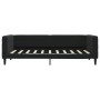Schlafsofa aus schwarzem Samt, 90 x 190 cm von vidaXL, Betten und Lattenroste - Ref: Foro24-354023, Preis: 196,04 €, Rabatt: %