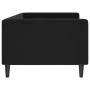 Schlafsofa aus schwarzem Samt, 90 x 190 cm von vidaXL, Betten und Lattenroste - Ref: Foro24-354023, Preis: 192,92 €, Rabatt: %