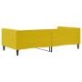 Gelbes Samtschlafsofa 100x200 cm von vidaXL, Betten und Lattenroste - Ref: Foro24-354020, Preis: 189,06 €, Rabatt: %