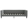 Dark gray fabric sofa bed 100x200 cm by vidaXL, Beds and slatted bases - Ref: Foro24-353989, Price: 157,26 €, Discount: %