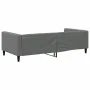 Sofá cama tela gris oscuro 100x200 cm de vidaXL, Camas y somieres - Ref: Foro24-353989, Precio: 191,68 €, Descuento: %
