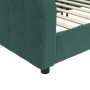 Dark green velvet sofa bed 80x200 cm by vidaXL, Beds and slatted bases - Ref: Foro24-354053, Price: 187,82 €, Discount: %