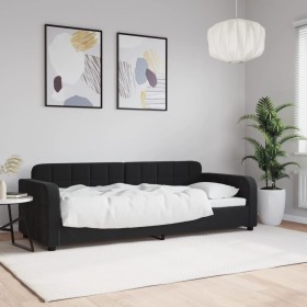 Schlafsofa aus schwarzem Samt, 80 x 200 cm von vidaXL, Betten und Lattenroste - Ref: Foro24-354055, Preis: 186,40 €, Rabatt: %