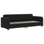 Sofá cama terciopelo negro 80x200 cm de vidaXL, Camas y somieres - Ref: Foro24-354055, Precio: 187,15 €, Descuento: %