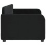 Sofá cama terciopelo negro 80x200 cm de vidaXL, Camas y somieres - Ref: Foro24-354055, Precio: 187,15 €, Descuento: %