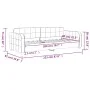 Schlafsofa aus schwarzem Samt, 80 x 200 cm von vidaXL, Betten und Lattenroste - Ref: Foro24-354055, Preis: 183,65 €, Rabatt: %