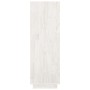 Estantería/divisor de espacios madera pino blanco 80x35x103 cm