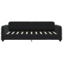 Black velvet sofa bed 90x190 cm by vidaXL, Beds and slatted bases - Ref: Foro24-354073, Price: 184,20 €, Discount: %