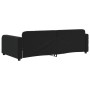 Black velvet sofa bed 90x190 cm by vidaXL, Beds and slatted bases - Ref: Foro24-354073, Price: 184,20 €, Discount: %