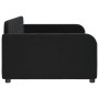 Sofá cama terciopelo negro 90x200 cm de vidaXL, Camas y somieres - Ref: Foro24-354062, Precio: 192,77 €, Descuento: %