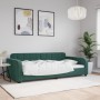 Dunkelgrünes Samtschlafsofa 100x200 cm von vidaXL, Betten und Lattenroste - Ref: Foro24-354067, Preis: 200,18 €, Rabatt: %