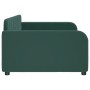Dunkelgrünes Samtschlafsofa 100x200 cm von vidaXL, Betten und Lattenroste - Ref: Foro24-354067, Preis: 200,18 €, Rabatt: %