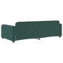 Dunkelgrünes Samtschlafsofa 100x200 cm von vidaXL, Betten und Lattenroste - Ref: Foro24-354067, Preis: 200,18 €, Rabatt: %
