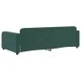 Sofá cama terciopelo verde oscuro 100x200 cm de vidaXL, Camas y somieres - Ref: Foro24-354067, Precio: 197,22 €, Descuento: %
