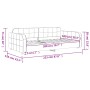 Dunkelgrünes Samtschlafsofa 100x200 cm von vidaXL, Betten und Lattenroste - Ref: Foro24-354067, Preis: 200,18 €, Rabatt: %