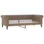 Schlafsofa aus Cappuccino-Kunstleder, 100 x 200 cm von vidaXL, Betten und Lattenroste - Ref: Foro24-354233, Preis: 245,62 €, ...
