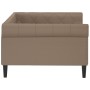 Schlafsofa aus Cappuccino-Kunstleder, 100 x 200 cm von vidaXL, Betten und Lattenroste - Ref: Foro24-354233, Preis: 245,62 €, ...