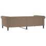 Schlafsofa aus Cappuccino-Kunstleder, 100 x 200 cm von vidaXL, Betten und Lattenroste - Ref: Foro24-354233, Preis: 245,62 €, ...