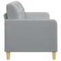 3-seater sofa in light gray fabric 180 cm by vidaXL, Sofas - Ref: Foro24-359099, Price: 250,34 €, Discount: %