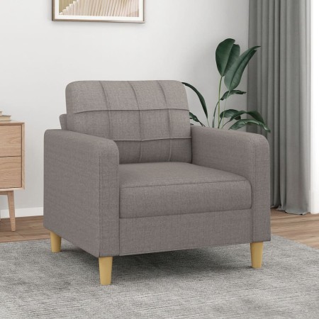 Taupe gray fabric armchair 60 cm by vidaXL, Sofas - Ref: Foro24-359082, Price: 157,02 €, Discount: %